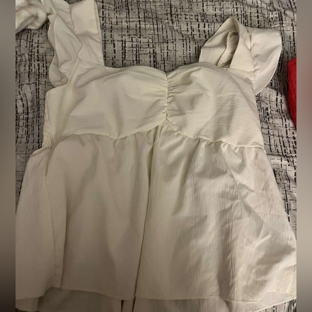 white blouse